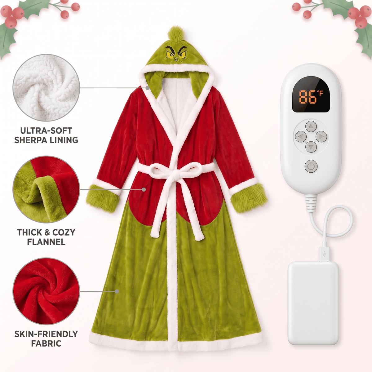 Cozy Heated Robe - PawSnoozie
